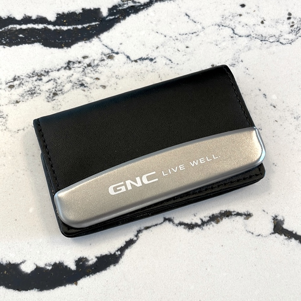 NIB GNC Live Well Business Card Holder